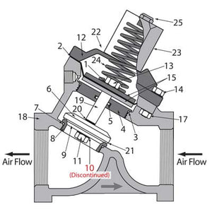 Repair Kit for 1-1/2"L & 2" Full Flow Auto Air Valve