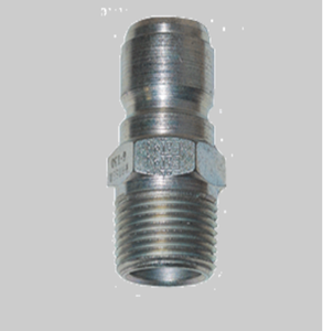 1/2" MPT Zinc Coated Steel Plugs - Foster Quick Connects