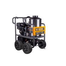 Load image into Gallery viewer, BE 4000 PSI @ 4.0 GPM DD Hot Water Pressure Washer (w/ Powerease 420 Engine &amp; AR Triplex Pump)