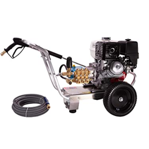 BE 389cc Honda Engine 4000 PSI @ 4.0 GPM External Unloader Pressure Washer - CAT 66DX40GG1 PUMP