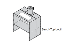 Load image into Gallery viewer, Bench Top Spray Booth