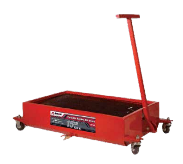 RANGER 5150206 RD-15 15-Gallon Portable Oil Drain