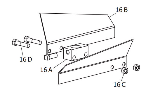 Binks 83-2197 30-GAL Paddle Assembly