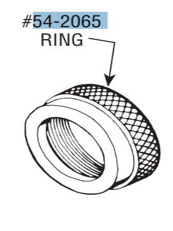 Binks 54-2065 RETAINER RING