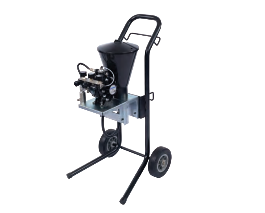 BINKS DX70 Bare Diaphragm Pump - Cart Mounted