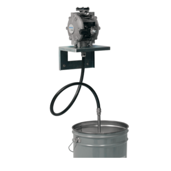 BINKS DX200 1:1 Aluminium Body Diaphragm Pump w/ 1 Pump Control / 1 Gun Air Control - Pail Mounting