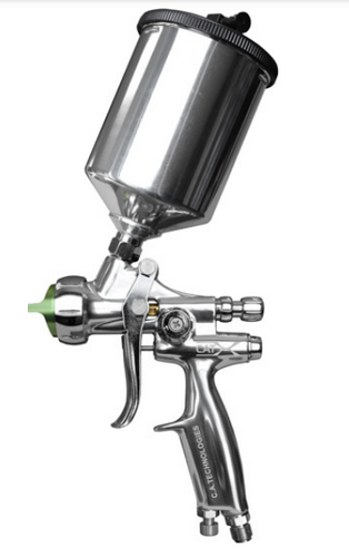 C.A Technologies CAT-X HVLP Premium Gravity Feed Spray Gun - Classic Clear (Fine Finish) Wood -  CAT Pack - Standard