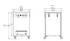 California Air Tools 8010SPC  Ultra Quiet & Oil Free Air Compressor & Sound Proof Cabinet