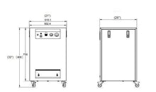 Load image into Gallery viewer, California Air Tools 8010DSPCAD  Ultra Quiet &amp; Oil Free Air Compressor - Sound Proof  Cabinet w / Air Dyer &amp; Auto Drain Valve