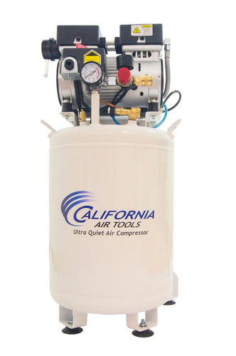 California Air Tools 10010LFDC Industrial Ultra Quiet & Oil Free Air Compressor