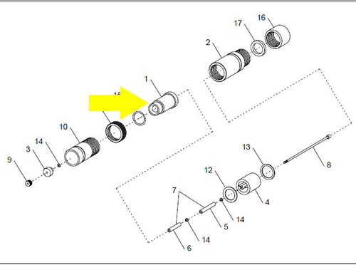 Clemco 01406 Blast Nozzle