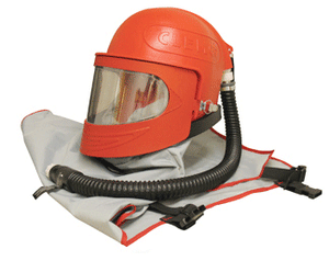 Clemco 25210 - Helmet, APL 600LP DLX, CFC, 50 ft. Hose