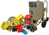 Clemco 6 cu ft High Pressure (HP) Contractor Blast Pot Package - Contractor System 2006 CA with Apollo 600 HP Respirator - SaFety Gear