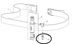 Clemco 00015 1/4" NPT (male) Disconnect