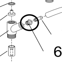 Load image into Gallery viewer, Clemco 12818 Bushing 3/8&quot; x 1/4&quot;