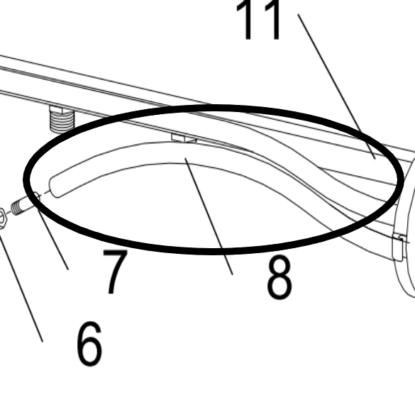 Clemco 12471 Hose 1/2