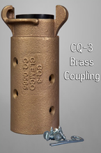 Load image into Gallery viewer, Clemco 00565 CQ-3 Brass Quick Coupling