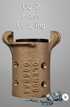 Load image into Gallery viewer, Clemco 00564 CQ-2 Brass Quick Coupling