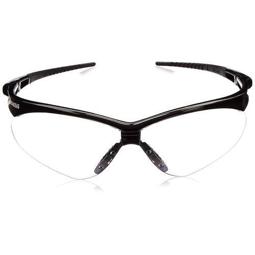 Kimberly-Clark Jackson Safety V30 Nemesis Safety Eyewear - Black Frame - Clear Lens - Sold/Each