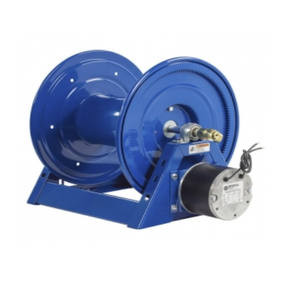 Motorized HP1125 Series Hose Reel : (REEL ONLY) 3/4" x 50' / 115V AC 1/2 HP EXP. Reversible AC Rectified