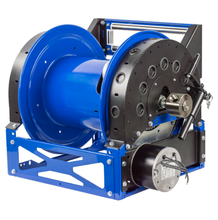 Load image into Gallery viewer, Motorized Hybrid Frame Hose Reel - 1500 PSI - 1600 Rich Reel Series (Model 1680)