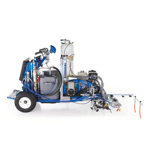 Graco LineLazer V 250SPS HP Reflective Series Self-Propelled Gas Hydraulic Airless Line Striper, 2 Auto Guns, 1 Tank