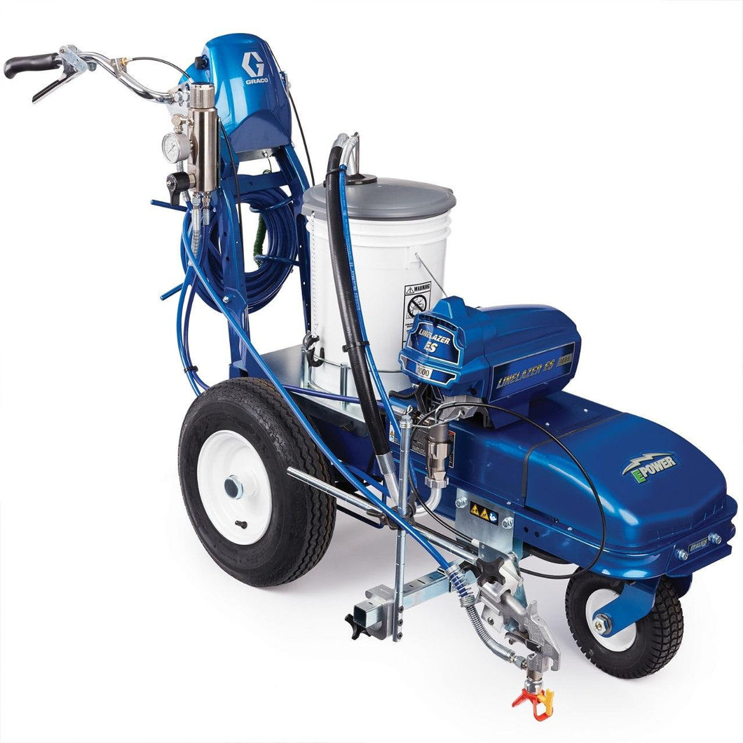 Graco LineLazer ES 1000 Battery-Powered Airless Line Striper - (1 Manual Gun & 1 Lithium Battery)