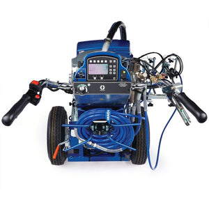 LineLazer V ES 2000 HP Automatic Series Electric Battery-Powered Airless Line Striper, 1 Auto Gun, 1 Manual Gun