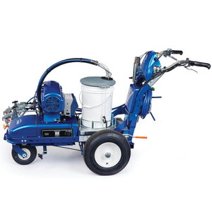 LineLazer V ES 2000 HP Automatic Series Electric Battery-Powered Airless Line Striper, 1 Auto Gun, 1 Manual Gun