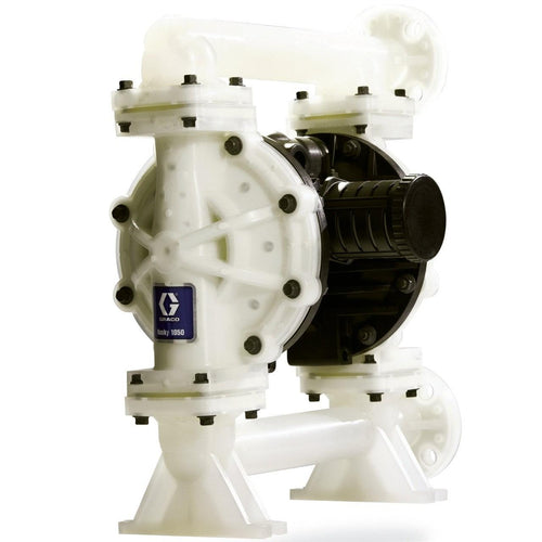 Graco 649035 Husky 1050 PP (NPT) Pump, End Flange, PP Center Section, PP Seats, PTFE Balls & PO Diaphragm