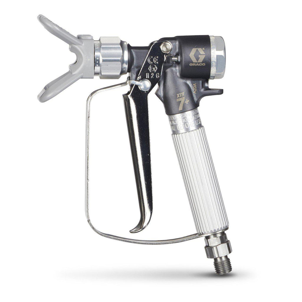 Graco XTR7+ Airless Spray Gun, Round Handle, 4-Finger Trigger, No Tip