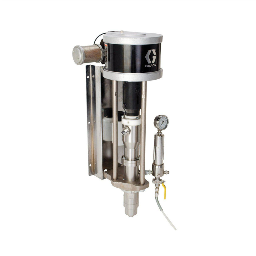 Graco Merkur Bellows 2300 PSI @ 1.6 GPM 23:1 U-Cup w/ Fluid Filter - Wall Mount Piston Pump