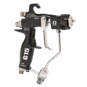 Graco Merkur Bellows 1500 PSI @0.8 GPM 15:1 V-Packing - Wall Mount Piston Pump w/ Air-Assisted Airless (AA) Package