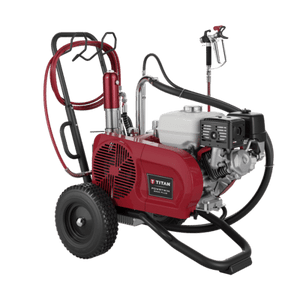Titan PowrTwin 6900 Plus 3300 PSI @ 2.25 GPM Gas Powered Airless Paint Sprayer - Cart
