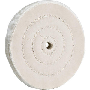 Woodstock Tools 5" x 40 Ply x 1/2" Soft Muslin Buffing Wheel, 5000 RPM