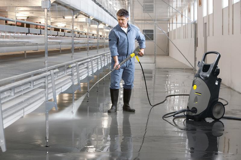 K'A'RCHER HD 4.5/32-4S Eb 3200 PSI @ 4.5 GPM Direct Drive Three Phase 10 HP Cold Electric Pressure Washer