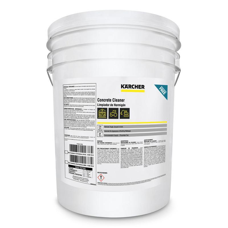 K'A'RCHER Concrete Cleaner, 5-gal