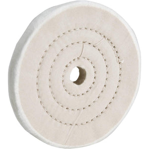 Woodstock Tools 5" x 40 Ply x 5/8" Soft Muslin Buffing Wheel, 5000 RPM