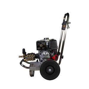 BE 389cc Honda Engine 4000 PSI @ 4.0 GPM External Unloader Pressure Washer - GENERAL EZ4040G Pump