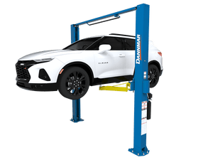 Dannmar D2-10C 10,000-lbs. Capacity Two-Post Lift / Symmetric / Includes Stackable Pads and Adapters