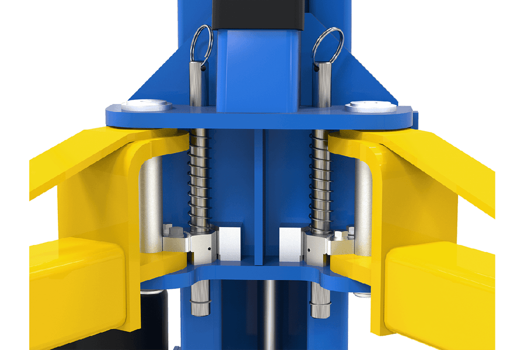 Dannmar D2-10C 10,000-lbs. Capacity Two-Post Lift / Symmetric / Includes Stackable Pads and Adapters