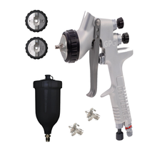 Load image into Gallery viewer, Devilbiss GPG Gravity HVLP &amp; High Efficiency Gun Kit - PR10 &amp; PR30 Air Cap UV1, UV2 Nozzles &amp; 560ml, UV Cup (No Gauge)