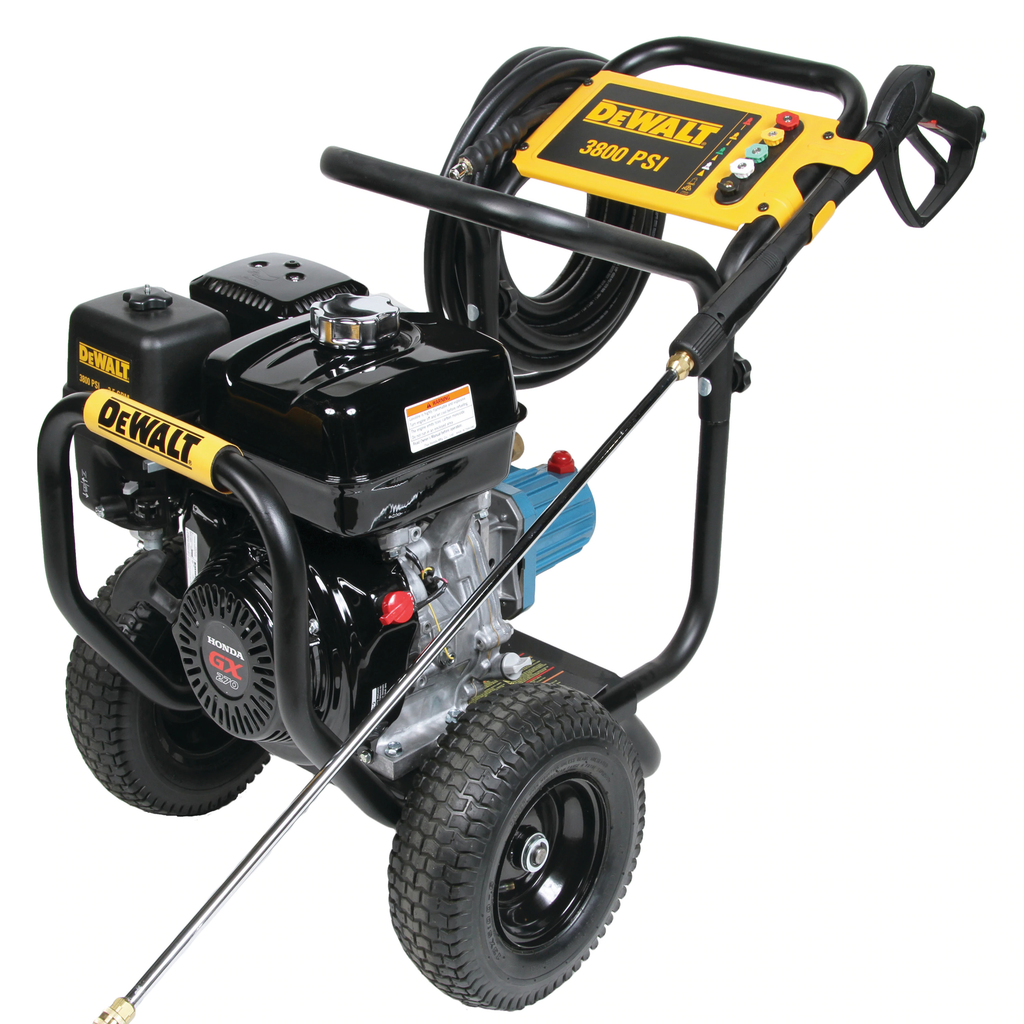 Dewalt Commercial Gas - Cold Water Pressure Washer - 3800 PSI @ 3.5 GPM - CAT Pump - Direct Drive