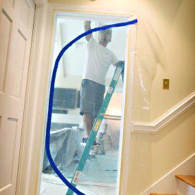 Trimaco E-Z Up Dust Containment Door Kit (Fits Up to 3’x7′)