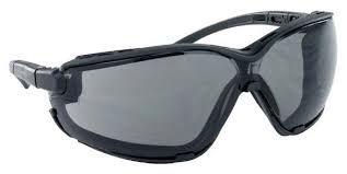 SAS Safety Gloggle Black Lens/ Black Frame - 1/EA