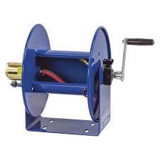 Hand Crank Welding Hose Reels - 200 PSI -  Less Hose (1/4" Hose Dia. x 200')