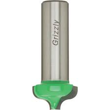 Grizzly Industrial Plunging Ogee Panel Boring Bit, 1/2