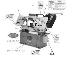 Load image into Gallery viewer, Grizzly Industrial 9&quot; x 16&quot; 1-1/2 HP Metal-Cutting Bandsaw