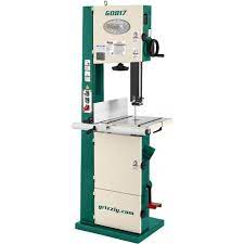 Grizzly Industrial 14" Super HD 2 HP Resaw Bandsaw with Foot Brake