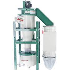 Grizzly Industrial 2 HP Dual-Filtration HEPA Cyclone Dust Collector